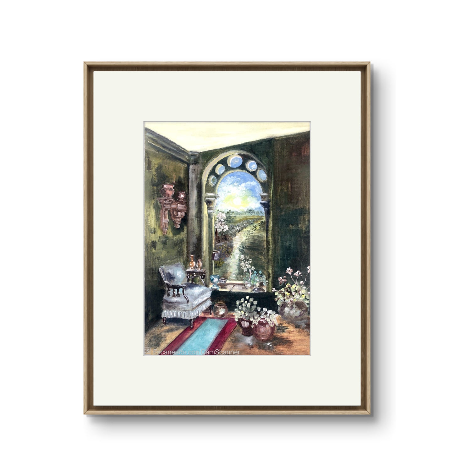 "La Encantada" | Óleo sobre papel