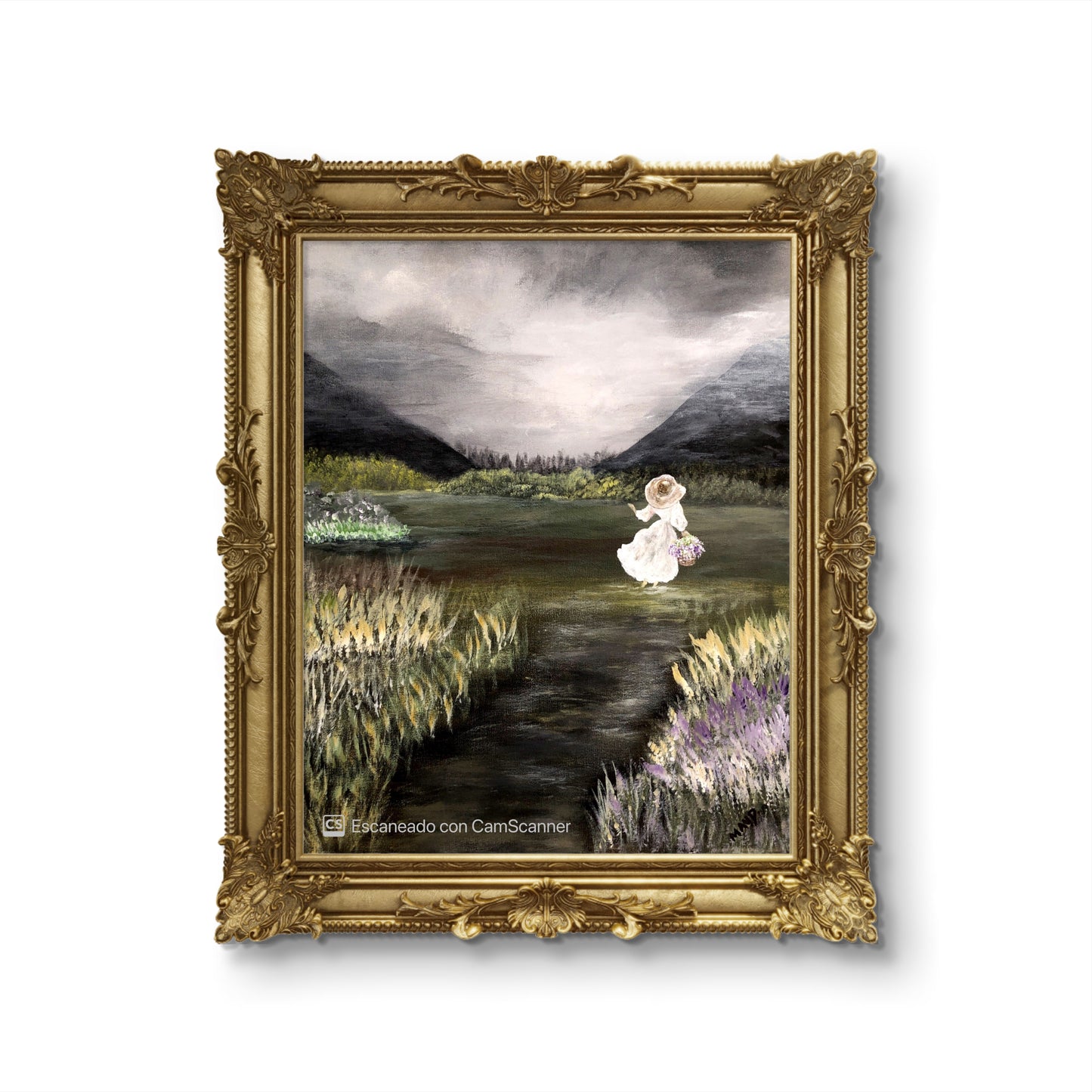 Acryl auf Leinwand | Odette