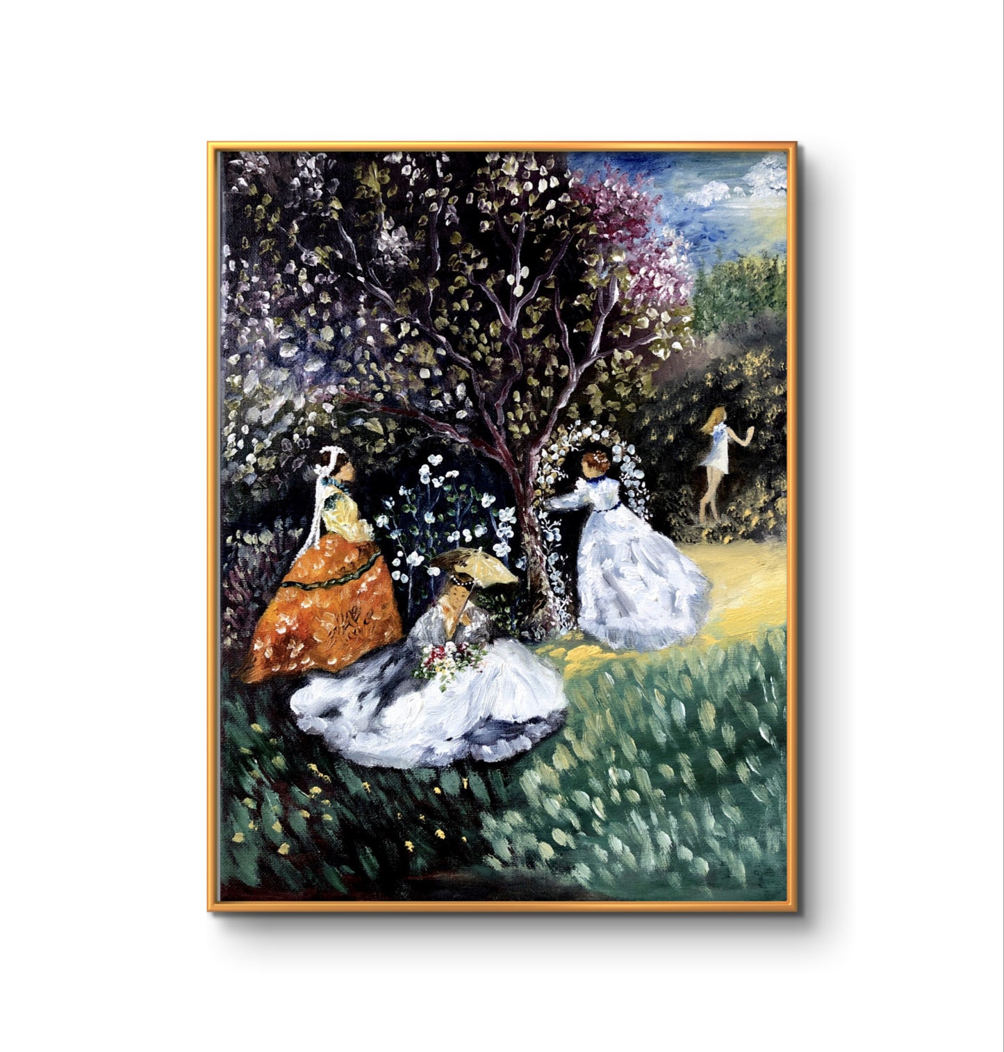 "Ludovica" | Óleo sobre lienzo
