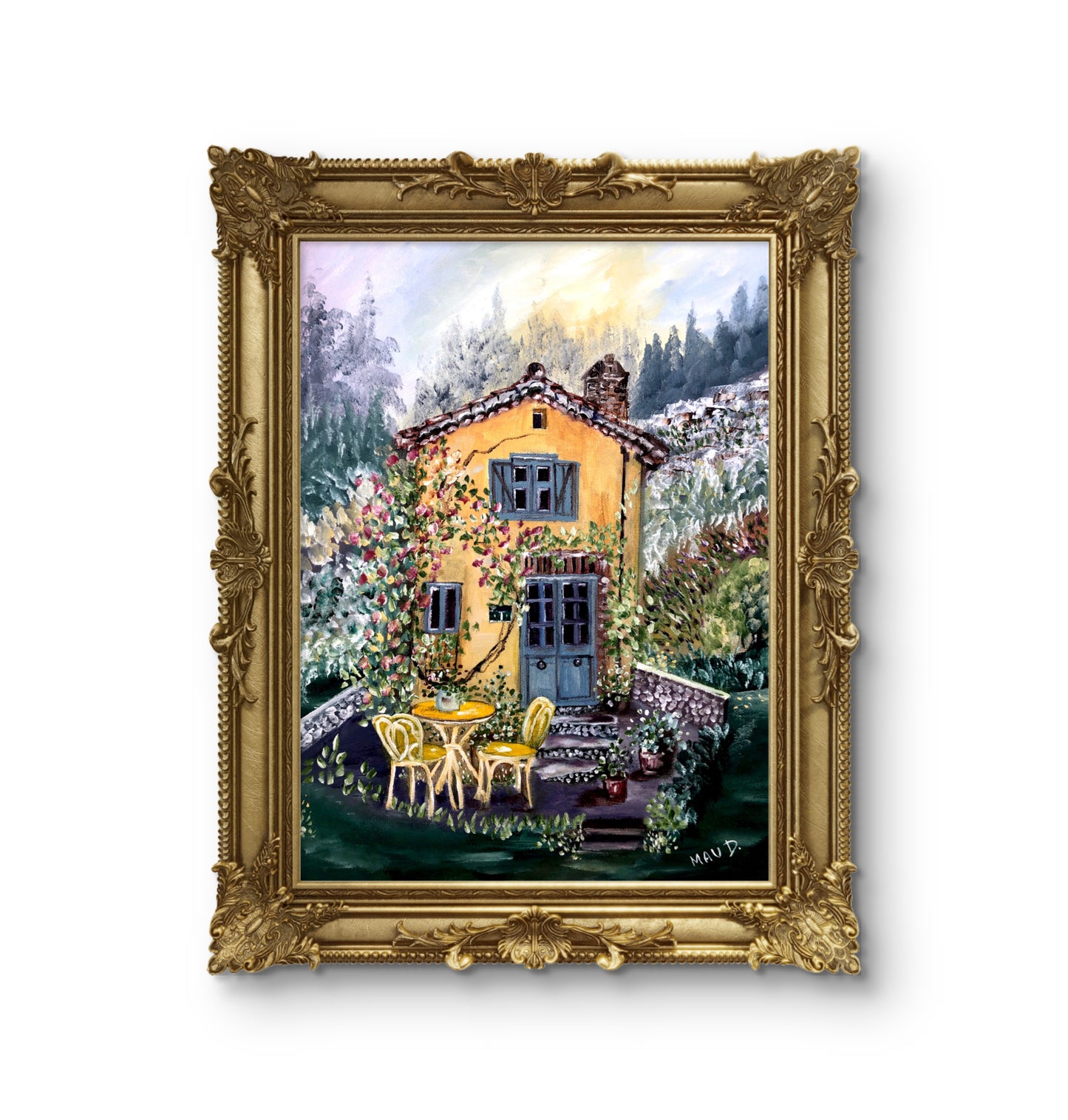 "La Casa Amarilla" | Óleo sobre lienzo