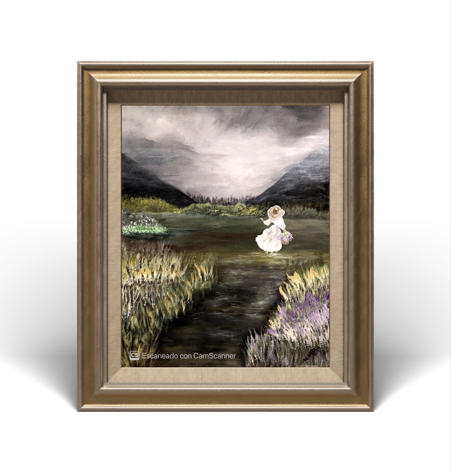 Acryl auf Leinwand | Odette