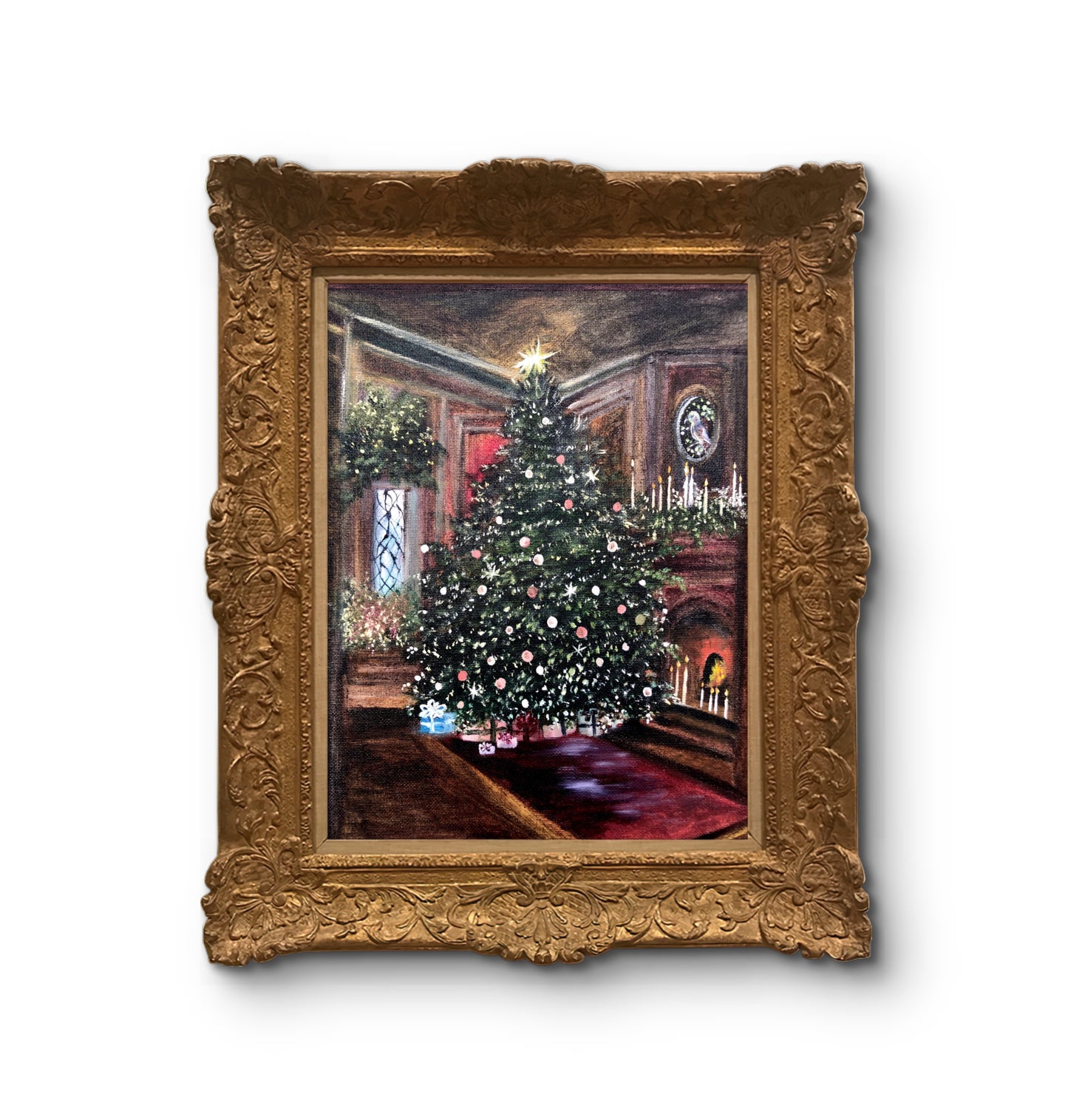 "Un cuento de Navidad" | Óleo sobre lienzo