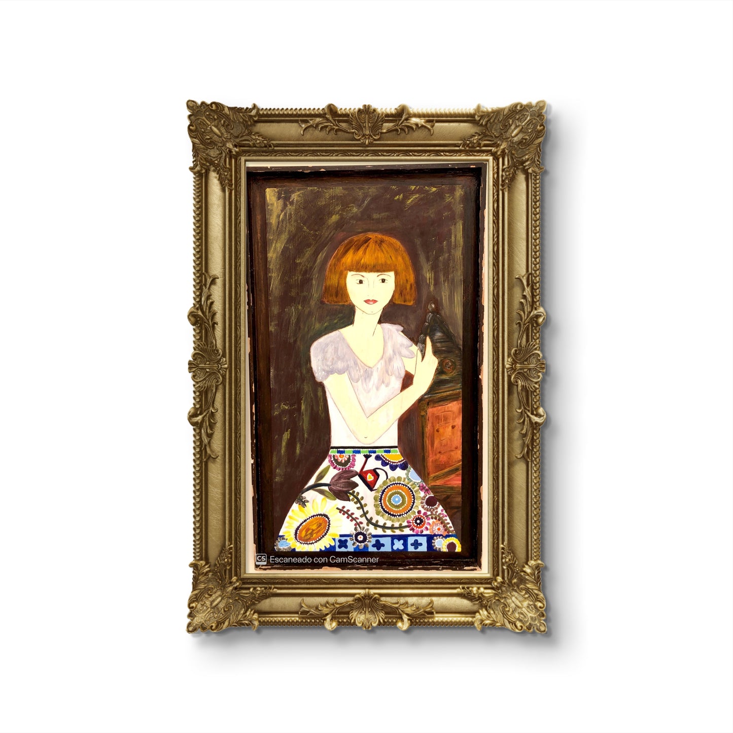 "Euricia" | Óleo sobre madera