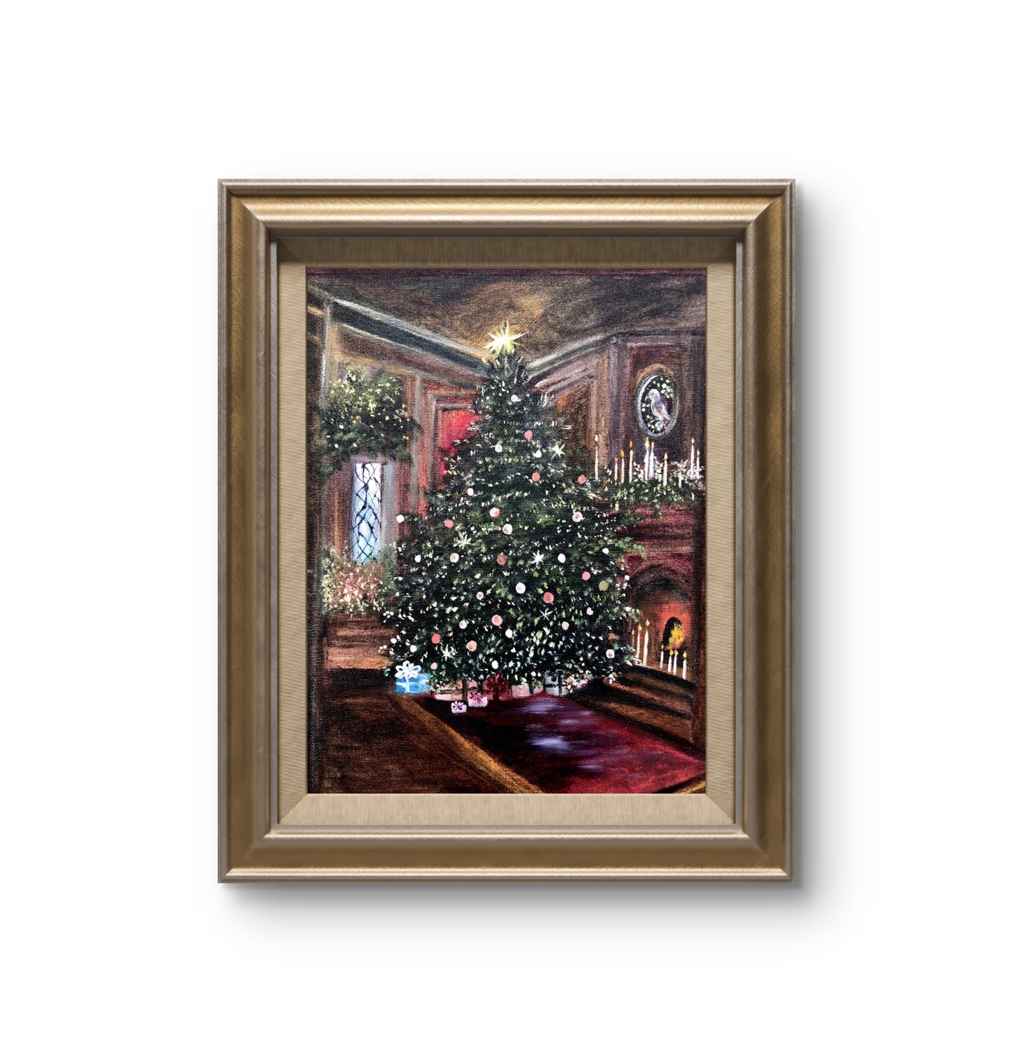 "Un cuento de Navidad" | Óleo sobre lienzo