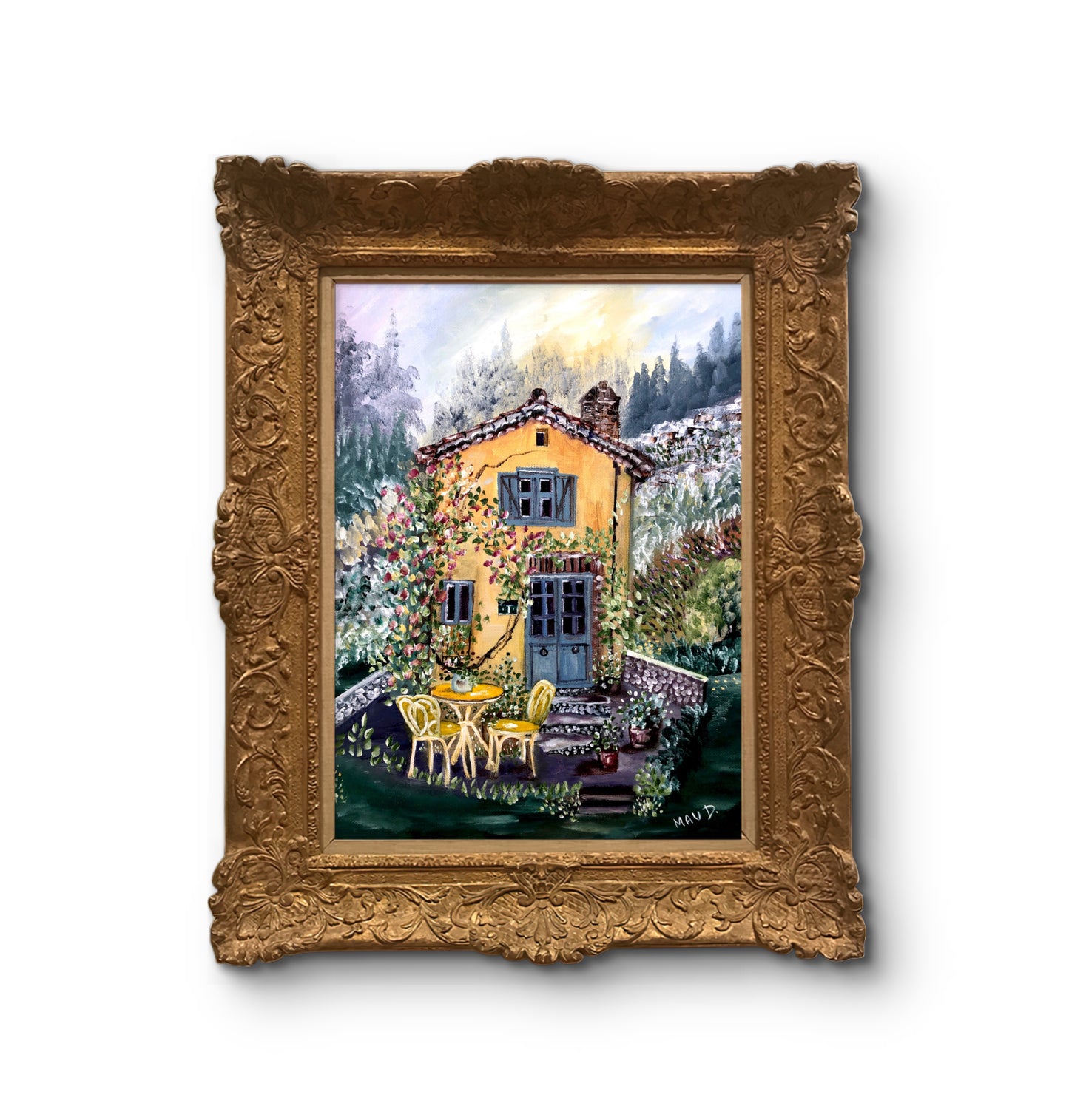 "La Casa Amarilla" | Óleo sobre lienzo