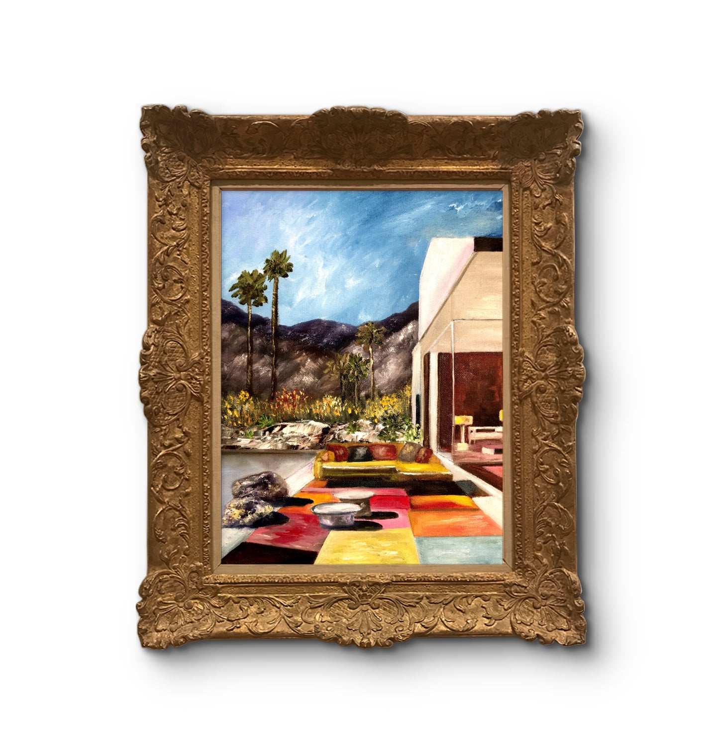 "Casa Picasso" | Óleo sobre lienzo