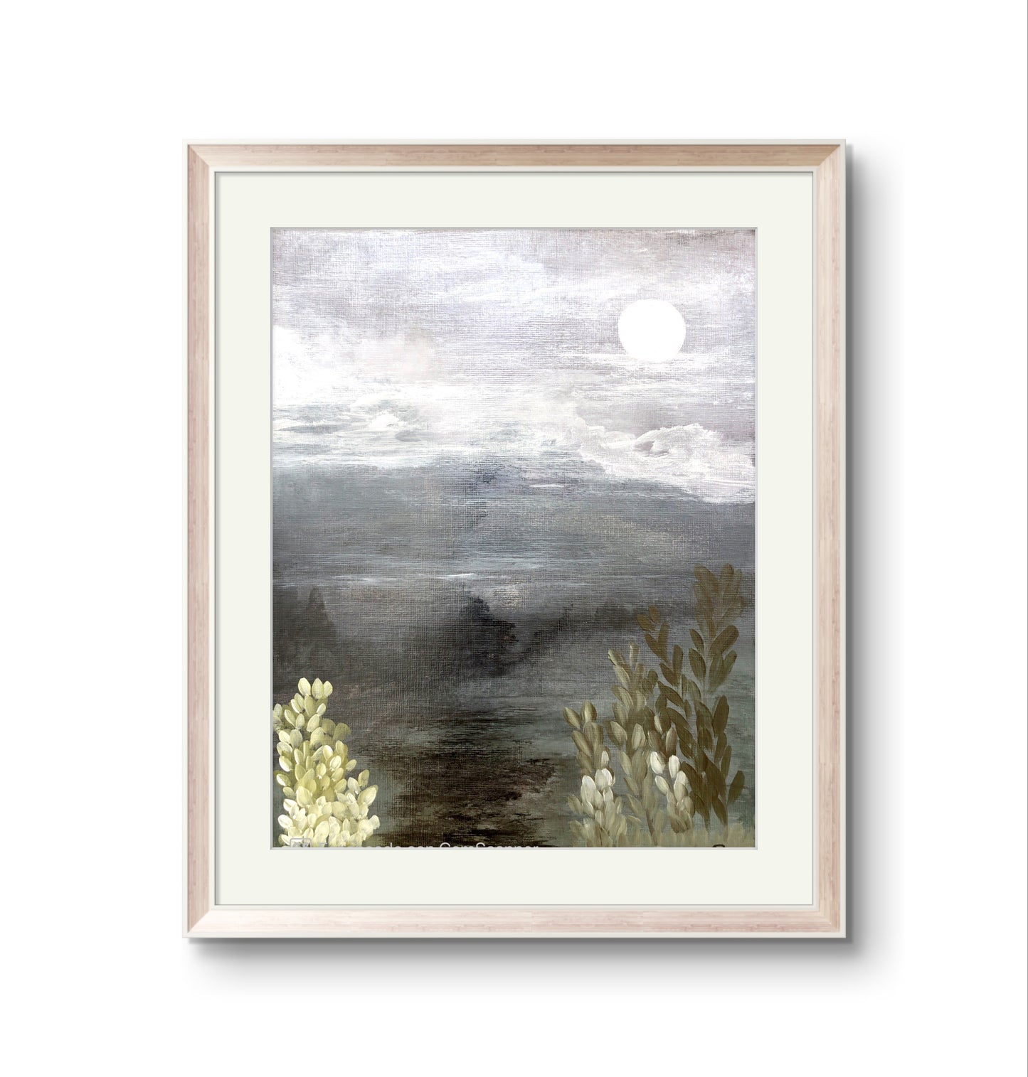 Acryl auf Papier | Am Horizont
