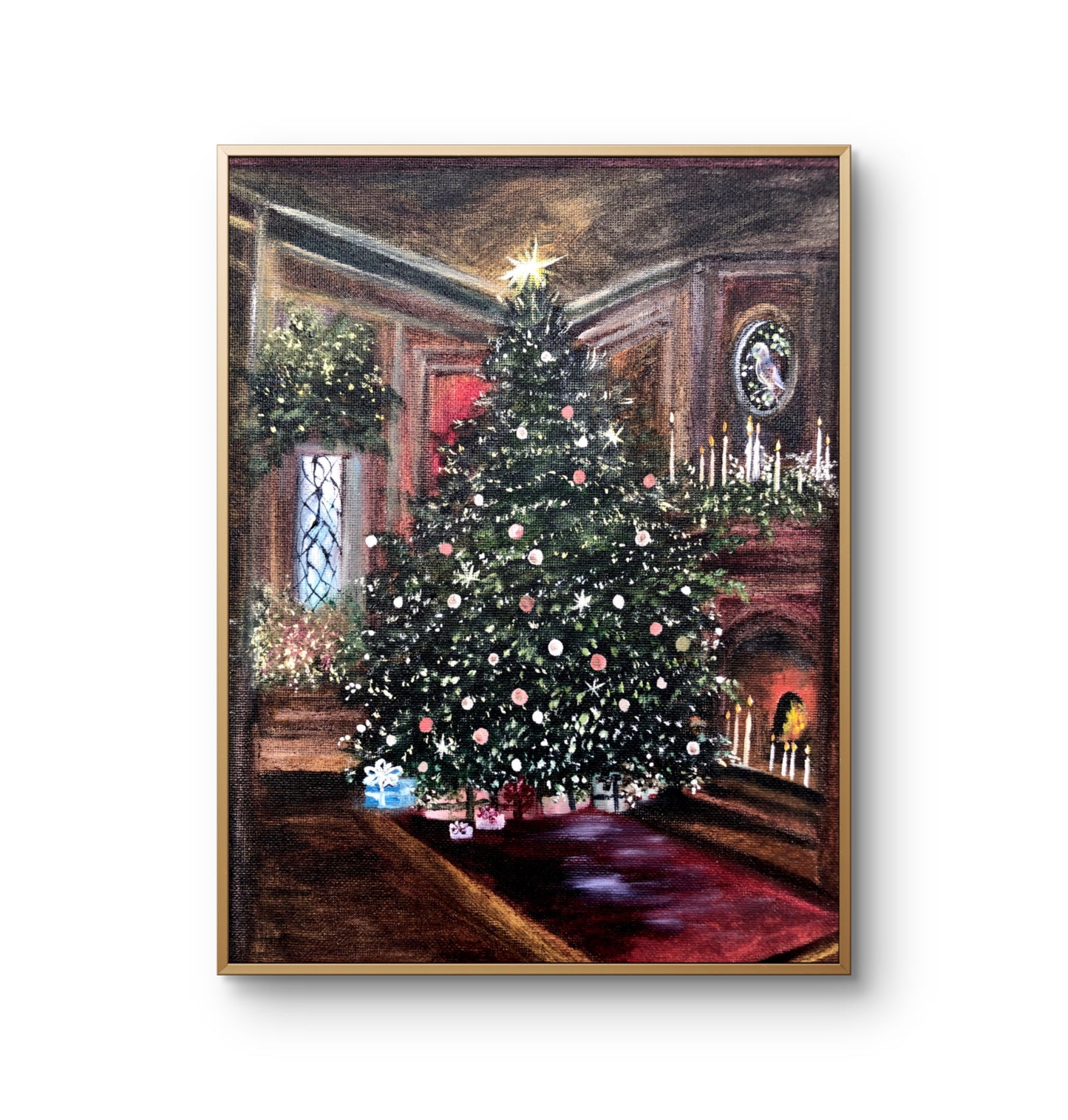 "Un cuento de Navidad" | Óleo sobre lienzo