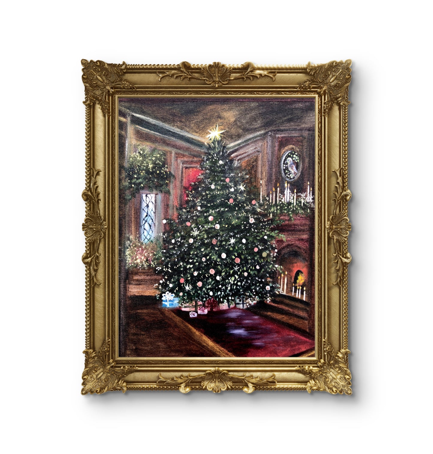 "Un cuento de Navidad" | Óleo sobre lienzo