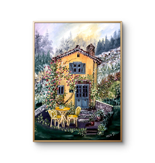 "La Casa Amarilla" | Óleo sobre lienzo