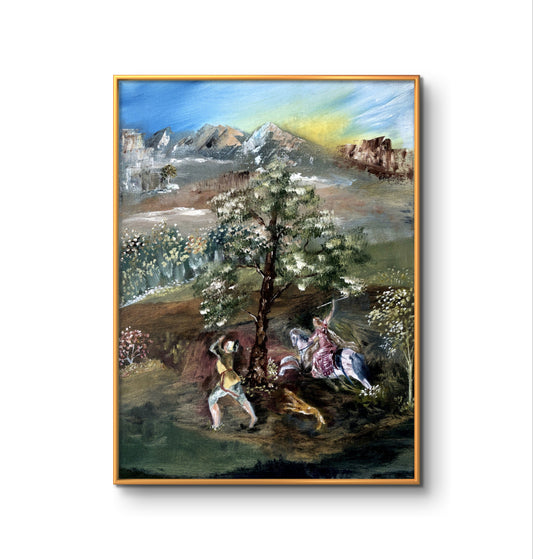 Öl auf Leinwand | Claude