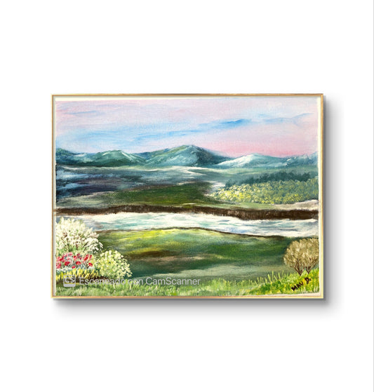Acrylic on canvas | Beyond the Forest