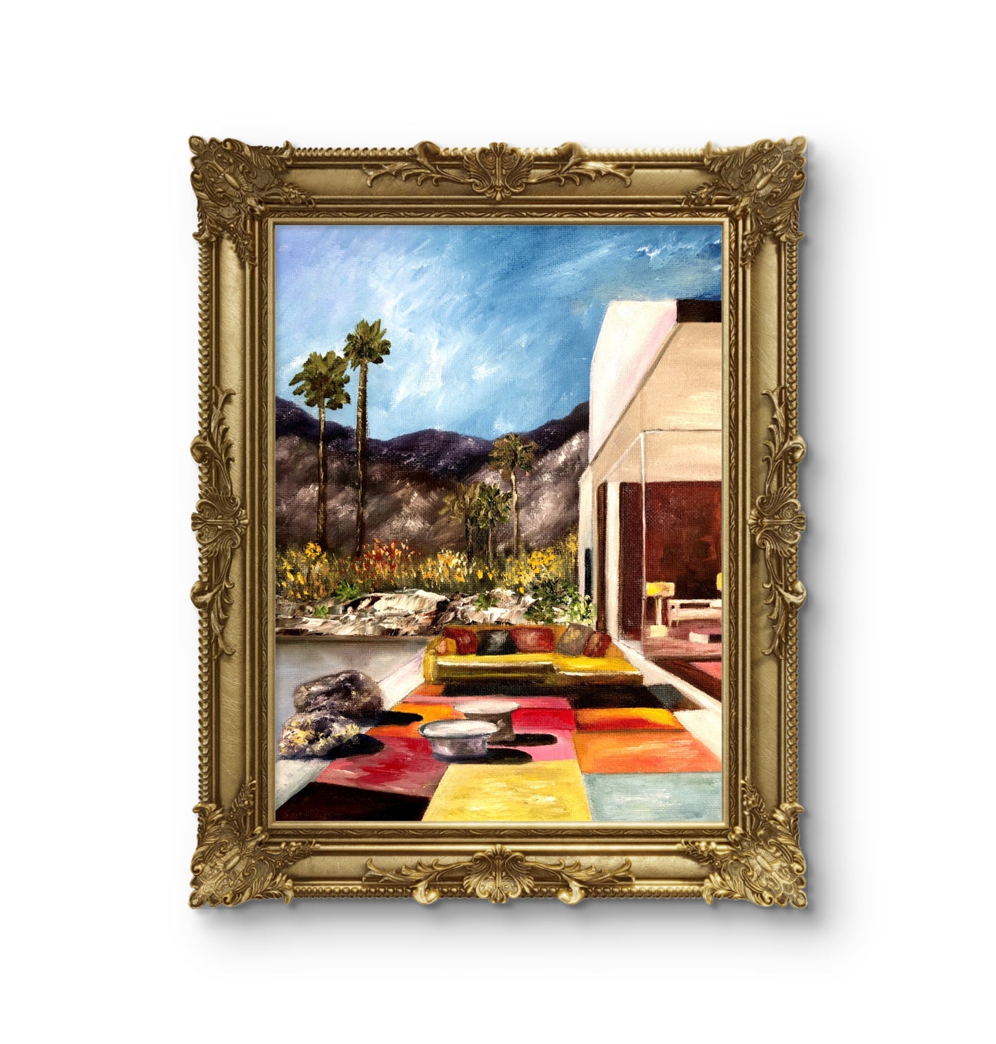 "Casa Picasso" | Óleo sobre lienzo