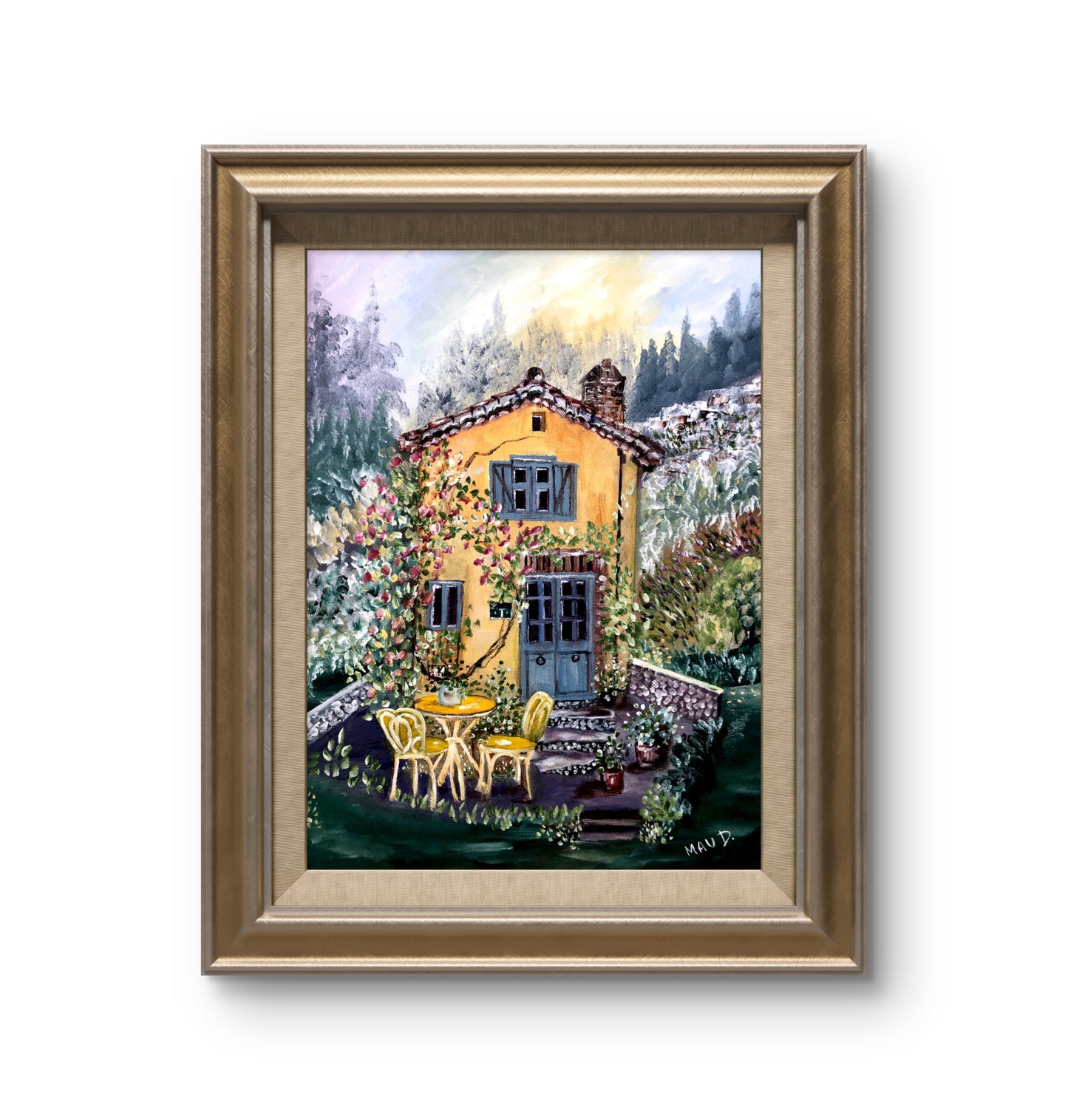 "La Casa Amarilla" | Óleo sobre lienzo