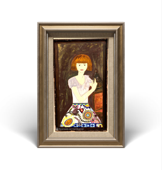 "Euricia" | Óleo sobre madera