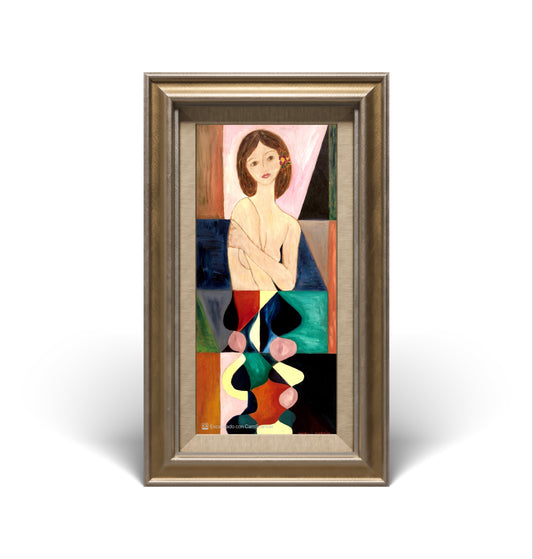 "Melancolía" | Óleo sobre madera