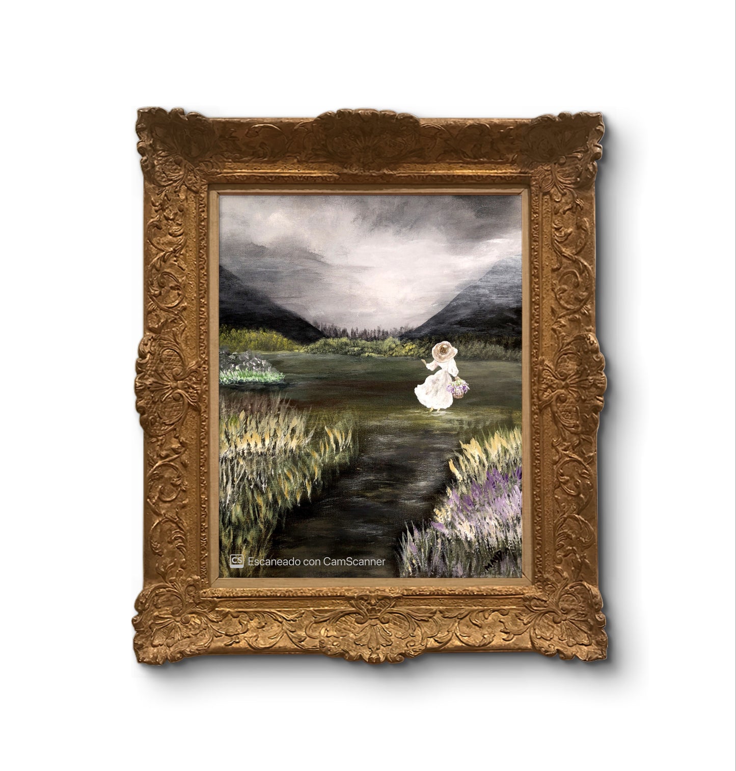 Acryl auf Leinwand | Odette