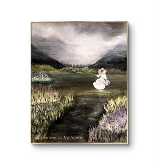 Acryl auf Leinwand | Odette