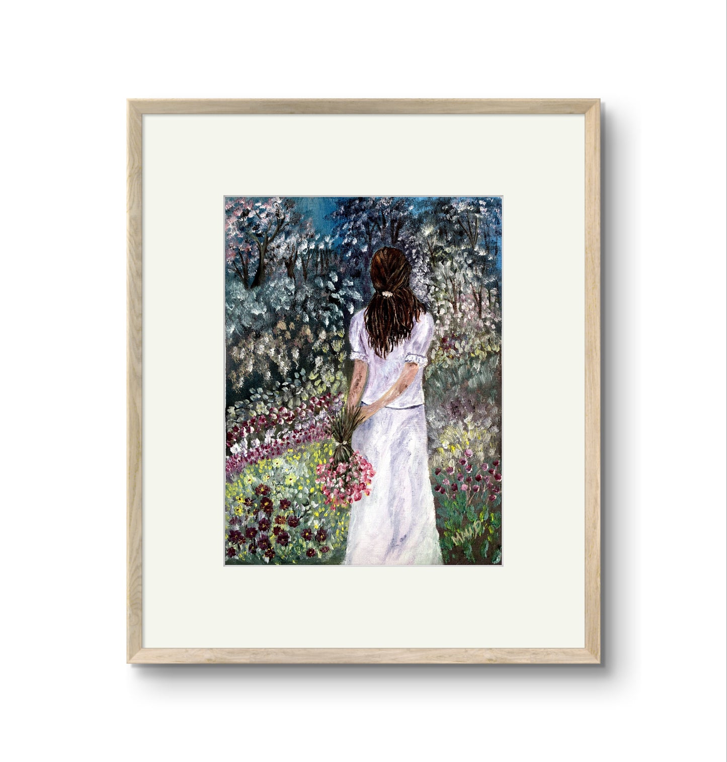 "Anaeva" | Óleo sobre papel
