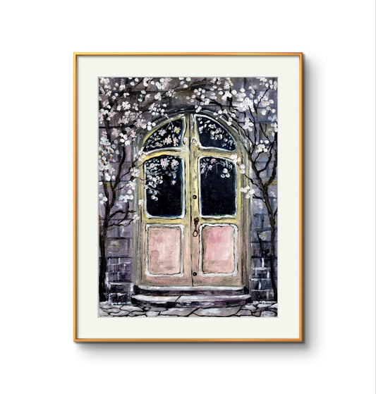 "San Isidro" | Óleo sobre papel