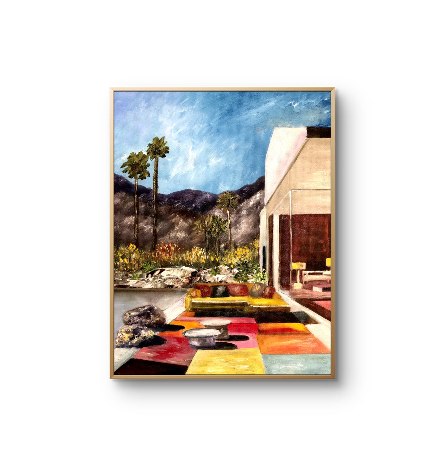 "Casa Picasso" | Óleo sobre lienzo