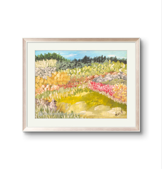 Acryl auf Papier | Eden