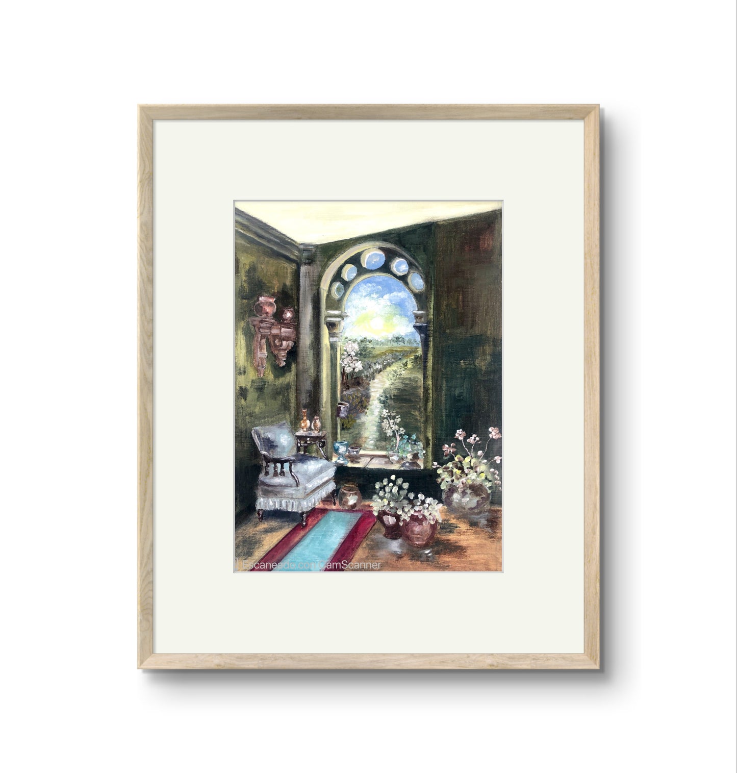 "La Encantada" | Óleo sobre papel